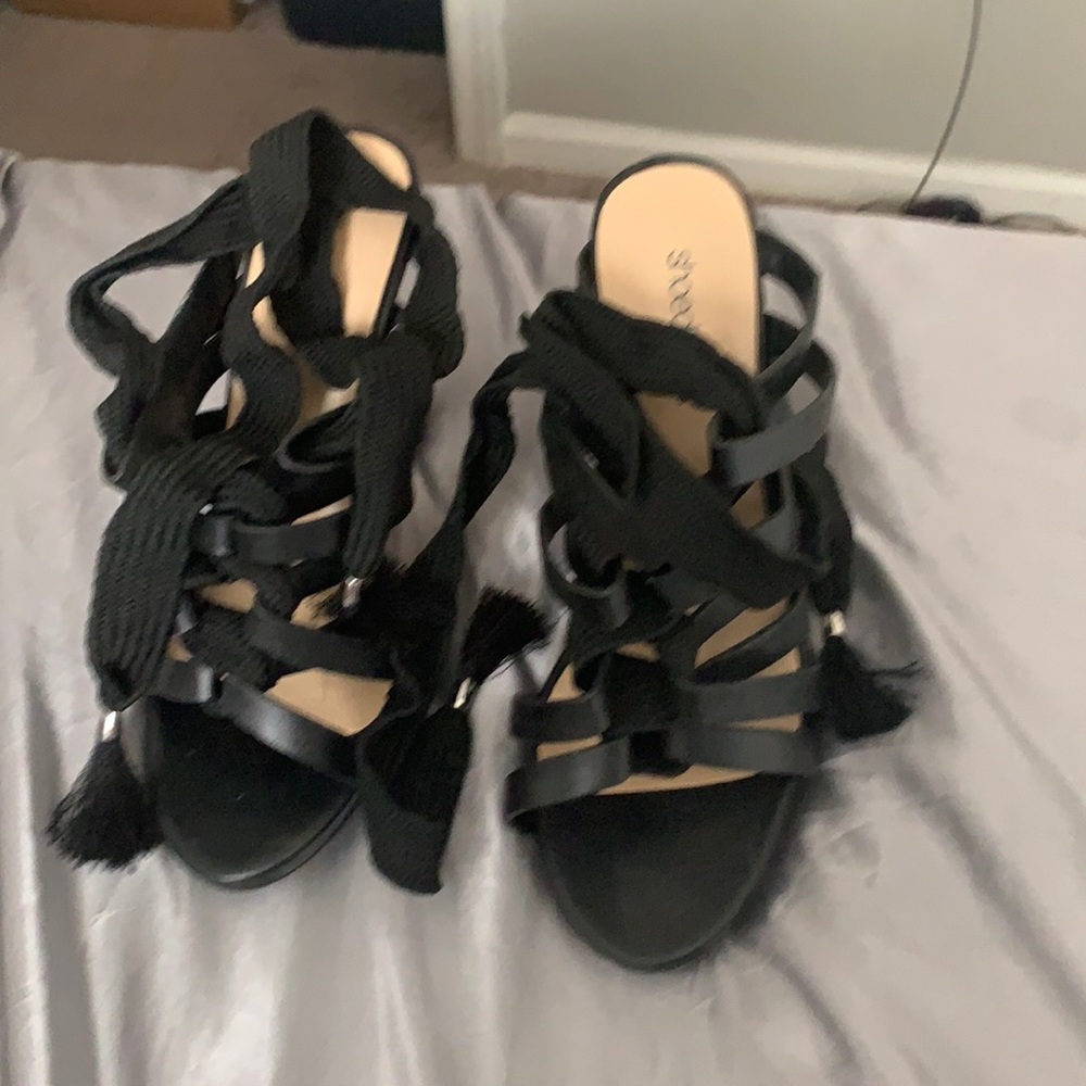 Heeled Sandal.